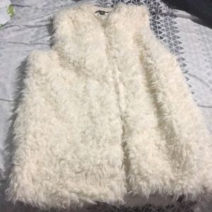 Love faux fur vest